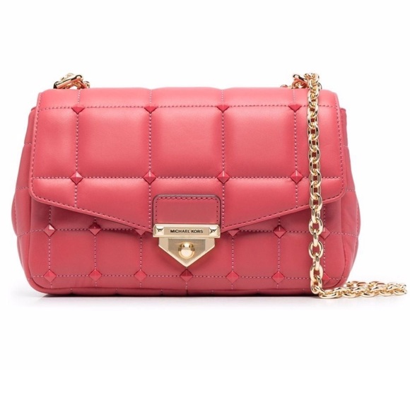 NEW MICHAEL Michael Kors LARGE Soho Chain Shoulder Bag